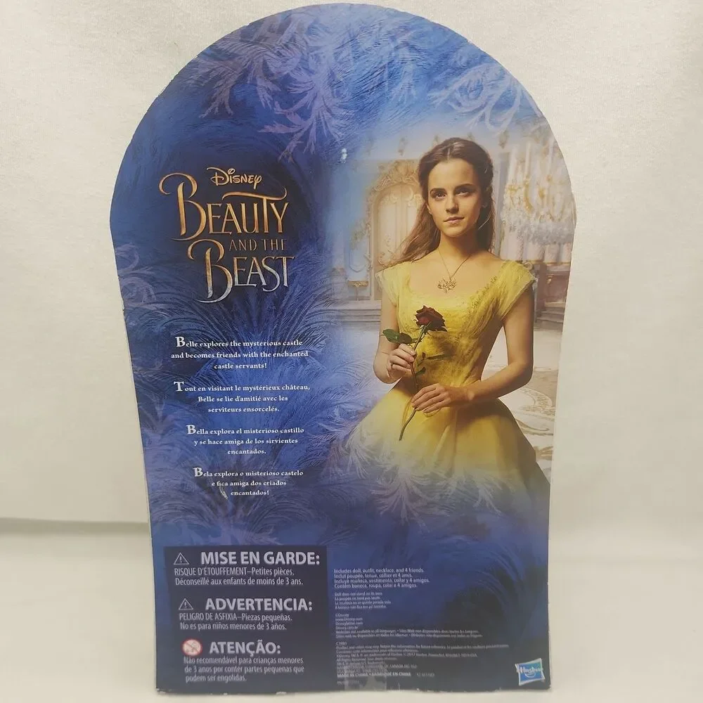Doll Disney Beauty And The Beast Belle Deluxe Castle 4 Friends C3981 2017 NEW